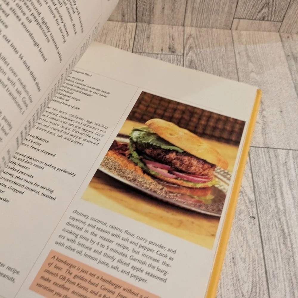 's Entertaining Cookbook with Cream Cover Daniel's Dish